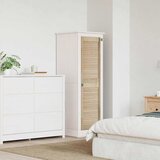vidaXL Ormarna vrata Smeđa 140.5 x 39.5 x 2.1 cm Masivna borovina | shoptok.hr