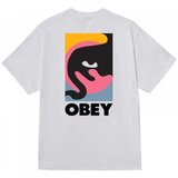 Obey Majice s kratkimi rokavi quarter icon Bela | Shoptok.si