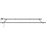 Tenda na ručno uvlačenje s LED smeđa 400 x 300 cm | shoptok.hr