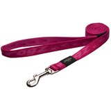 Rogz alpinist povodac za pse od mekane tkane trake l — 20 mm / 1.4 m roze Cene