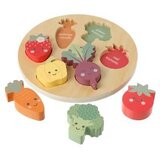 Orange Tree Toys - Drvena umetaljka sa oblicima - povrće Cene