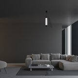  Luster na sajli MARBLE, beli/crni 1xGU10/8W/230V | Eponuda.com