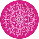 Procos Mandala fuksija-bela 8-delni komplet papirnatih krožnikov 23 cm Cene