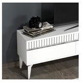 Hanah home tv polica defne white silver