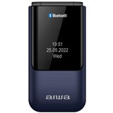 Aiwa FP-24BL mobilni telefon 6,1 cm (2.4") 91,7 g Črna, Modra Telefon z osnovnimi funkcijami | Shoptok.si