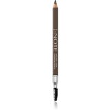 Note Cosmetique Natural Lool Eyebrow Pencil olovka za obrve sa četkicom 03 Brown 1,08 g Cijene