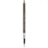 Note Cosmetique Natural Lool Eyebrow Pencil olovka za obrve sa četkicom 03 Brown 1,08 g