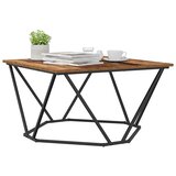  Kava Stol Staro drvo 80 x 80 x 45 cm Inženjerska drva i čelik | Eponuda.ba