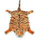  Tepih Tigar od Pliša 144 cm Smeđi | shoptok.hr
