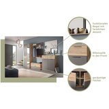 MID.YOU Omara Za Čevlje Mason, Siva, Barva Hrasta | Shoptok.si