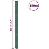vidaXL Membrana proti plevelu zelena 2x150 m PP | Shoptok.si