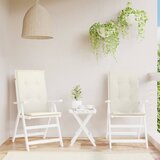  Jastuci za stolice 2 kom prošarano krem 120x50x4 cm tkanina | shoptok.hr