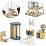 Viga polarb set namještaja za kupaonicu kućice za lutke | shoptok.hr