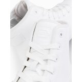 Ombre Men's high-top sneakers with zipper for easy on - white | shoptok.hr
