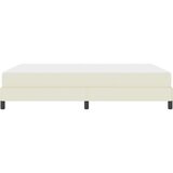  Konstrukcija postelje z vzmetnico krema 160 x 200 cm blago, (5000127364) | Shoptok.si