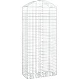  Gabionska košara s lukom 100x50x220/240 cm pocinčano željezo | shoptok.hr
