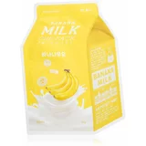 A_PIEU One-Pack Milk Mask Banana hranjiva sheet maska 21 ml