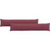  Jastučići za sofu 2 pcs Vinska crvena 200 x 40 cm tkanina | Eponuda.ba