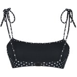 Trendyol Black Polka Dot Tie Bikini Top | Shoptok.si