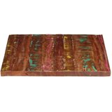  Ploča za stol 100x80x3,8 cm pravokutna masivno obnovljeno drvo | shoptok.hr