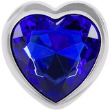 Magic Shiver metalni analni čep s kamenom (plavi) | shoptok.hr