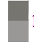 Rolo zavjesa Blackout siva 70x130 cm Širina tkanine 65,7 cm | shoptok.hr