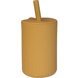 Tryco Silicone Cup and Straw skodelica s slamico Honey Gold 1 kos | Shoptok.si