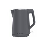Aeno electric kettle EK4: 1850-2200W, 1.5L, strix, double-walls, non-heating body, auto power off, dry tank protection cene