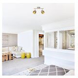 Rabalux fedora, spot, E14 2x40W,braon | ePonuda.com