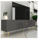 Hanah home tv polica Dekol2 anthracite gold Cene