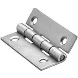 Šarnirji (Do x Š x De: 50 x 30 x 1 mm, Nerjavno jeklo)