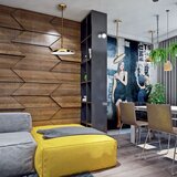 Toolight Viseći luster LED APP1281-CP Gold | shoptok.hr