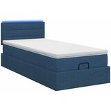  od pjene s madracem i LED-om Plava 100 x 200 cm Tkanina | shoptok.hr