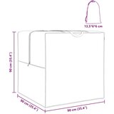 vidaXL Vanjska skladišna torba Crna 90 x 90 x 90 cm 210D tkanina | shoptok.hr