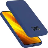 Cadorabo Ohišje je združljivo z Xiaomi POCO X3 NFC in tekoča modra - Zaščitni ovitek iz prožnega silikona TPU, (20860450) | Shoptok.si