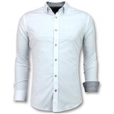 Tony Backer Srajce z dolgimi rokavi 102433512 Bela Cene
