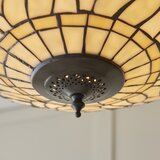 Endon 112251 - Luster na lancu Tiffany DRAGONFLY 3xE27/60W/230V prečnika 50 cm | Eponuda.com