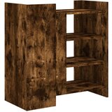  Komoda boja dimljenog hrasta 73,5x35x75 cm konstruirano drvo | Eponuda.ba