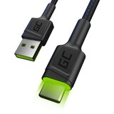 Green cell KABGC06 USB cable 1.2 m USB A USB C Black | shoptok.hr