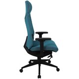 XORA GAMING STOL kovina, umetna masa, tekstil modra | Shoptok.si