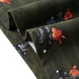  Dječja pidžama s dugim rukavima kaki 140 | shoptok.hr