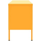 TV omarica gorčično rumena 105x35x50 cm jeklo, (20731915) | Shoptok.si