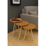 Hanah home set od 3 pomoćna stola Peka-152, bor Cene