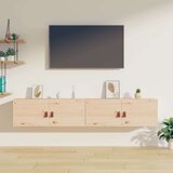  Zidni ormarići 2 kom 80 x 30 x 30 cm od masivne borovine Cijene