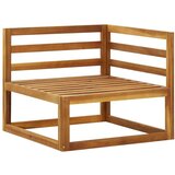  Modularne kutne sofe s jastucima 2 kom krem bijele | shoptok.hr
