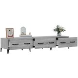 TV omarica siva sonoma 150x34,5x30 cm konstruiran les, (20731133) | Shoptok.si