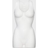 Passion - BS097 BELA BODYSTOCK ENA VELIKOST BLANCO TALLA 1, (21405467) Cene