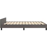  Okvir za krevet s uzglavljem sivi 140x200 cm od umjetne kože | shoptok.hr