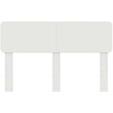  Uzglavlje s uzglavljem Bijelo 140 cm Konstruirano drvo | shoptok.hr