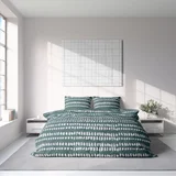 1630897 POSTELJINA GEOMETRIC LINE 140X200 CM MINT/KRUG